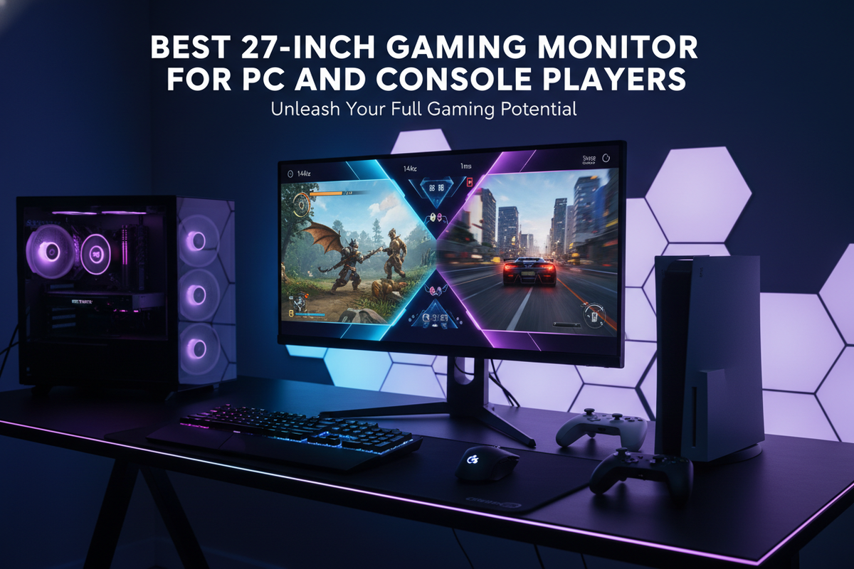 Best 27-Inch Gaming Monitor for PC and Console Players
