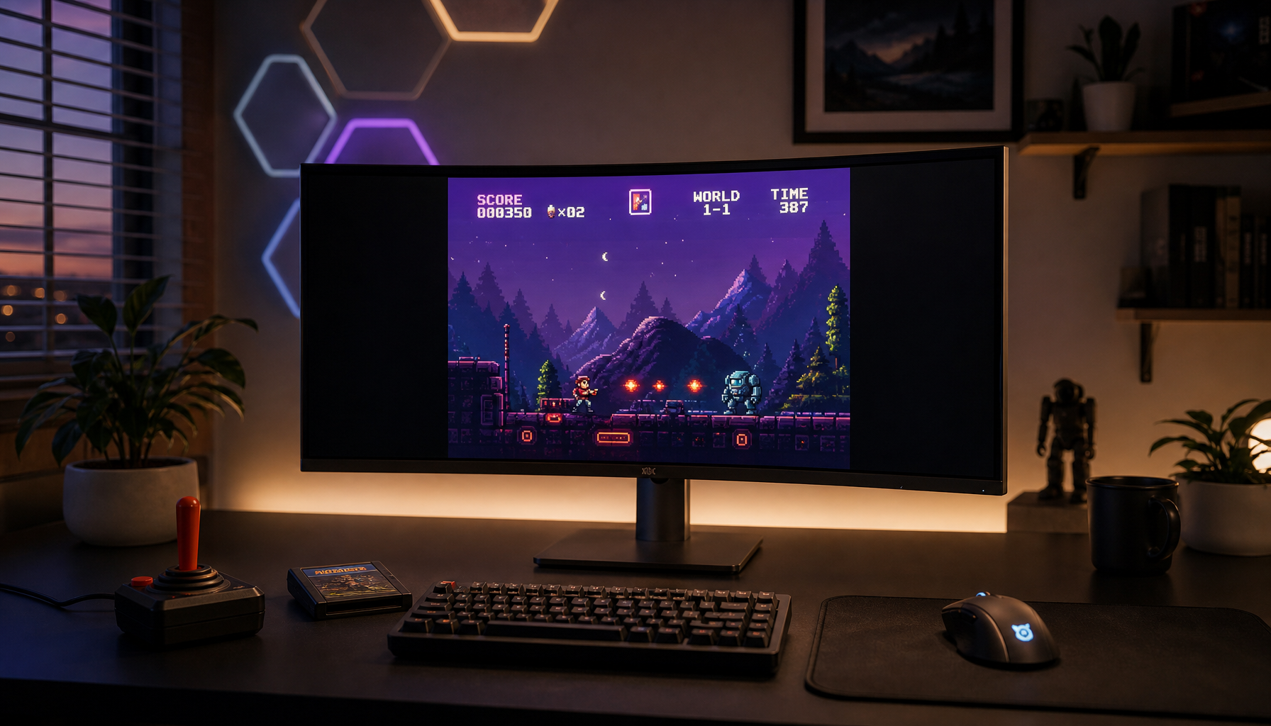 The limitations of curved IPS monitors