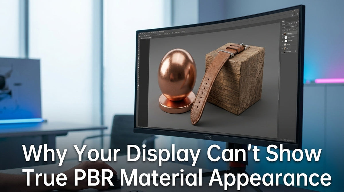 Why Your Display Can’t Show True PBR Material Appearance