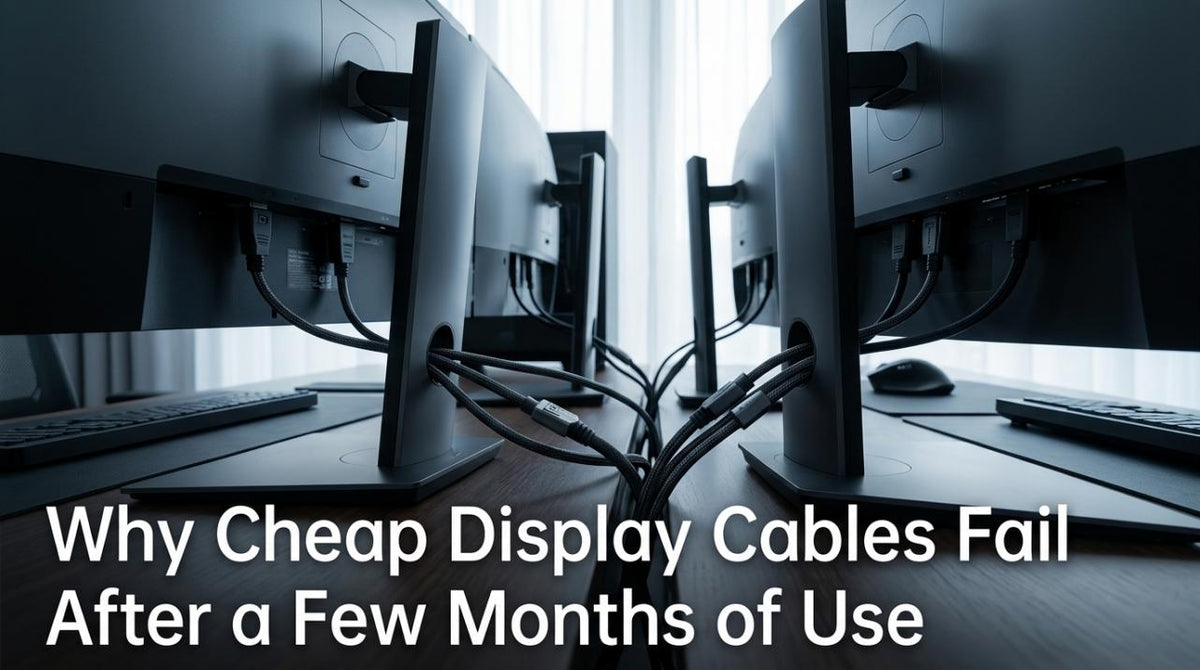Why Cheap Display Cables Fail After a Few Months of Use