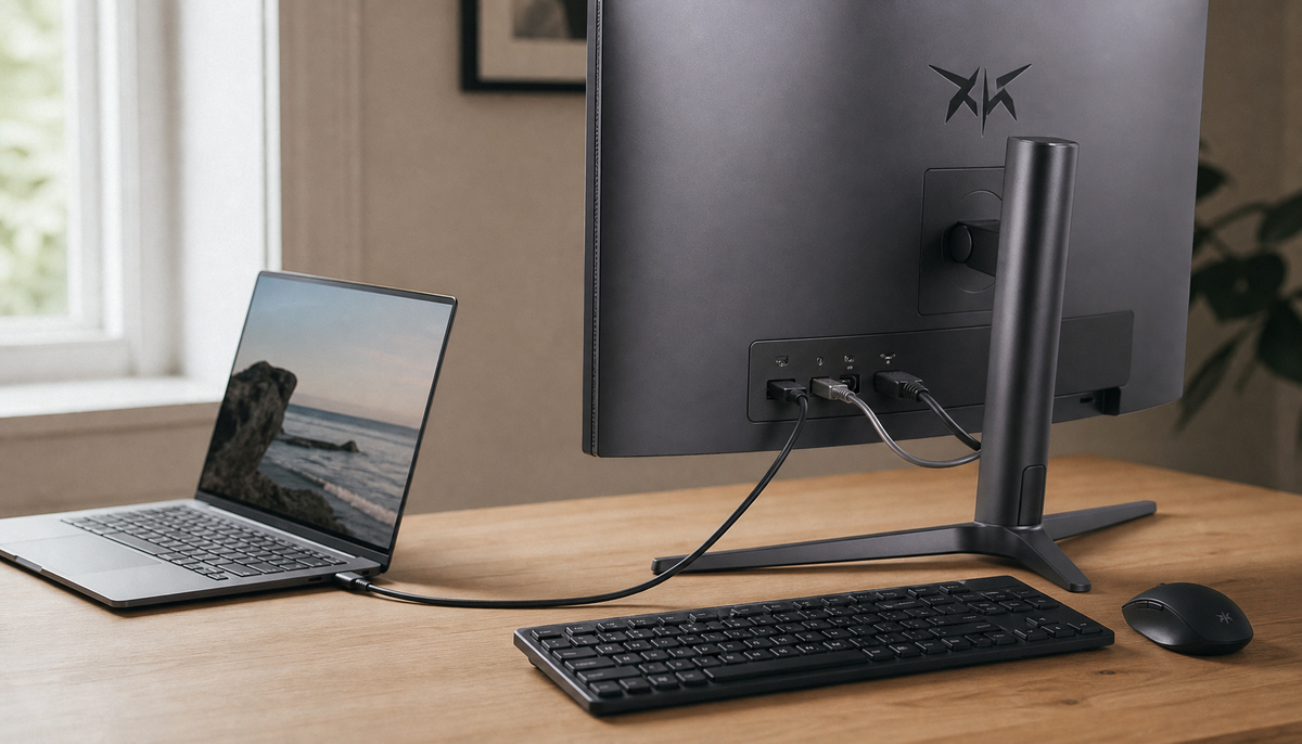 One Cable for Video, Power, and Data