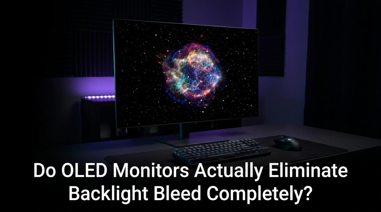 Do OLED Monitors Actually Eliminate Backlight Bleed Completely?