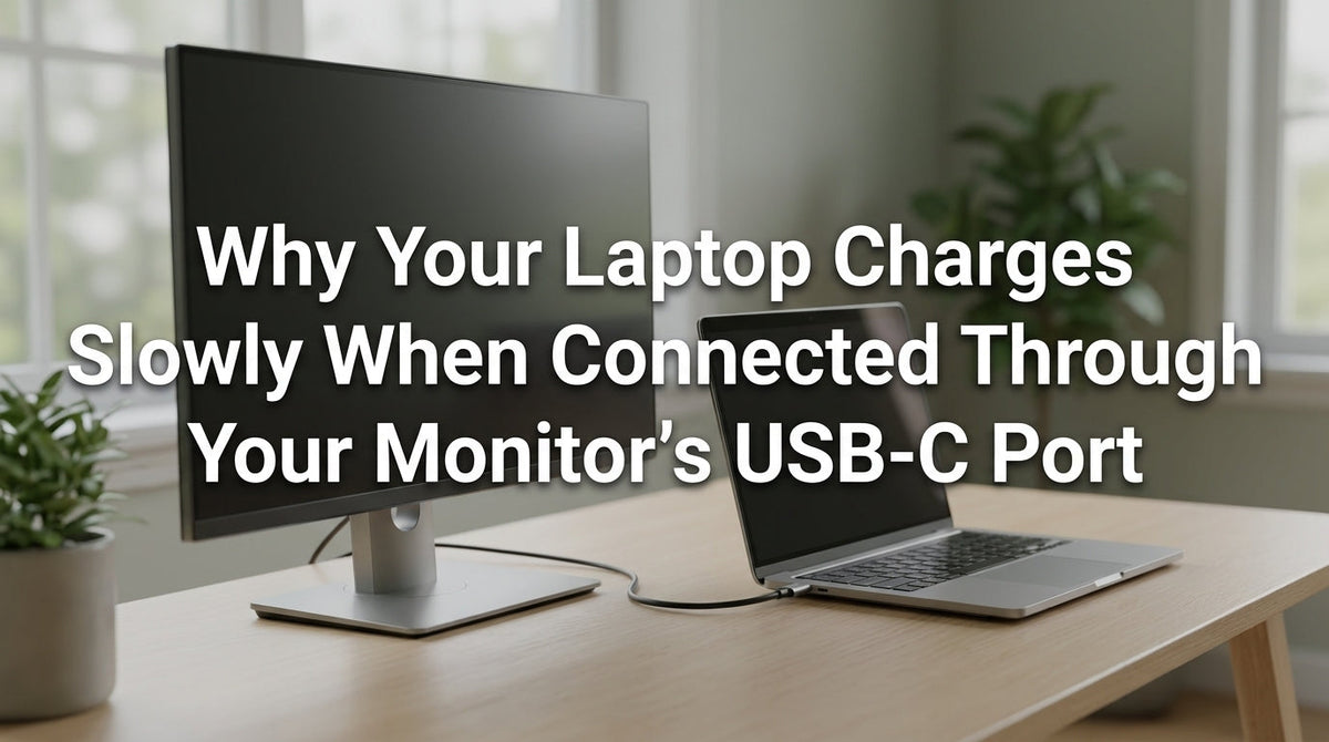 Why Your Laptop Charges Slowly When Connected Through Your Monitor’s USB-C Port