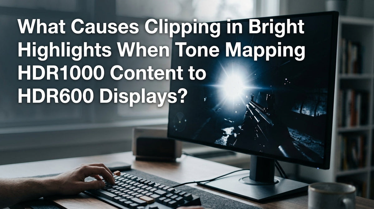 What Causes Clipping in Bright Highlights When Tone Mapping HDR1000 Content to HDR600 Displays?