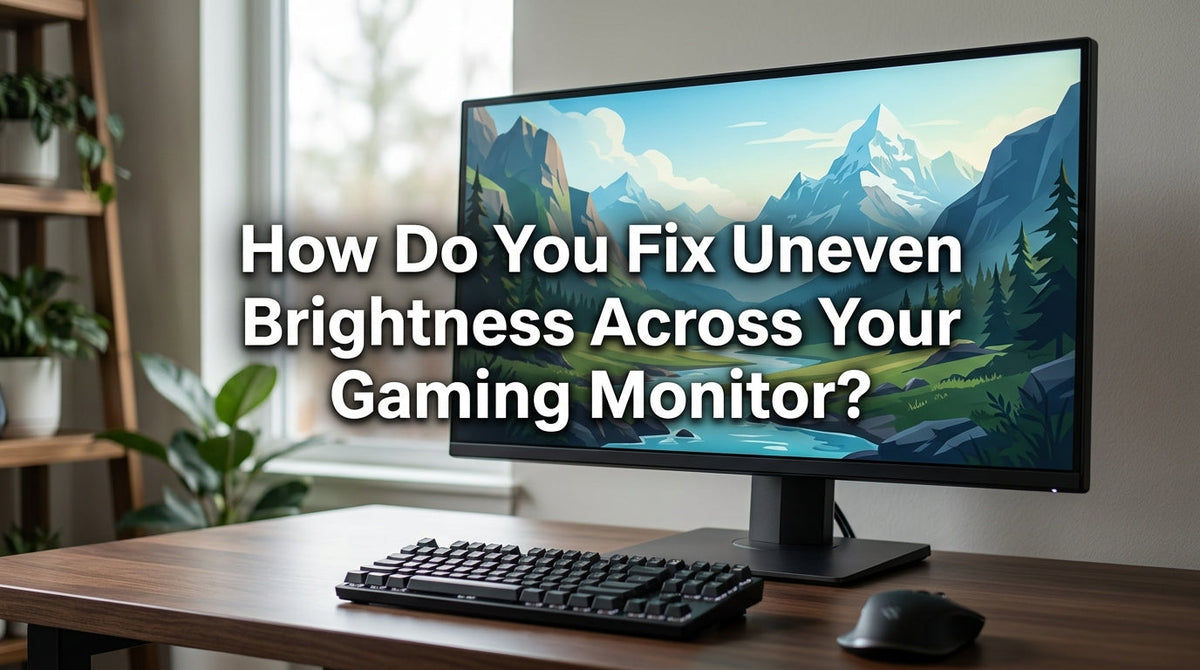 How Do You Fix Uneven Brightness Across Your Gaming Monitor?