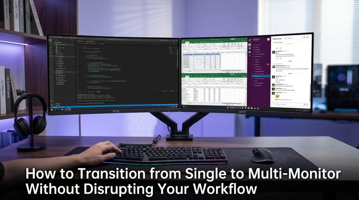 How to Transition from Single to Multi-Monitor Without Disrupting Your Workflow