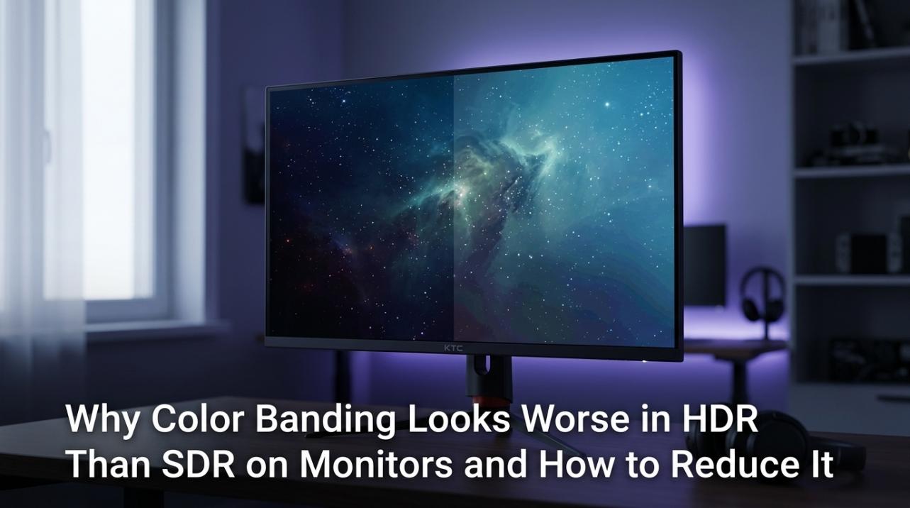 Why Color Banding Looks Worse in HDR Than SDR on Monitors and How to Reduce It