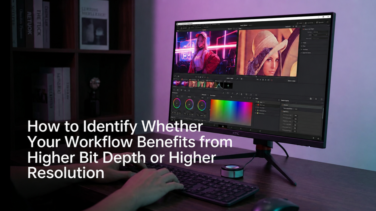 How to Identify Whether Your Workflow Benefits from Higher Bit Depth or Higher Resolution