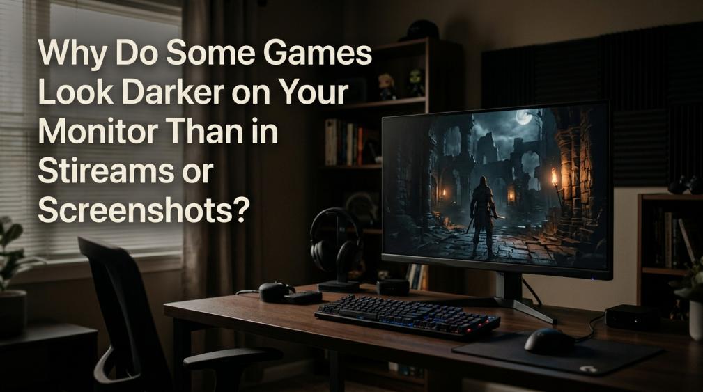 Why Do Some Games Look Darker on Your Monitor Than in Streams or Screenshots?