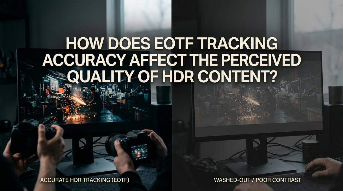 How Does EOTF Tracking Accuracy Affect the Perceived Quality of HDR Content?