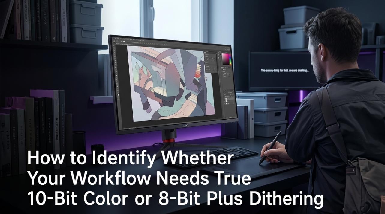 How to Identify Whether Your Workflow Needs True 10-Bit Color or 8-Bit Plus Dithering