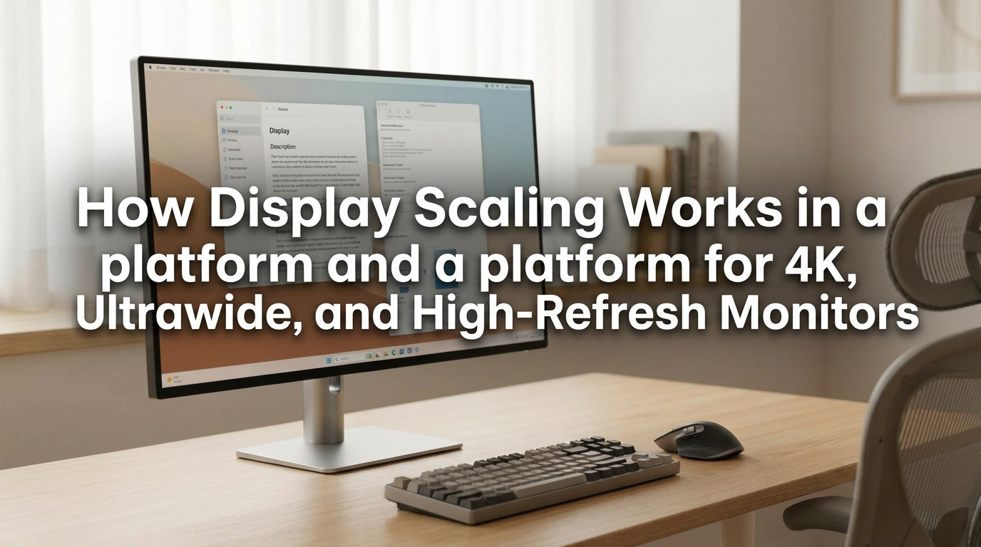 The Main Reason There Are Few 4K Ultrawide Monitors