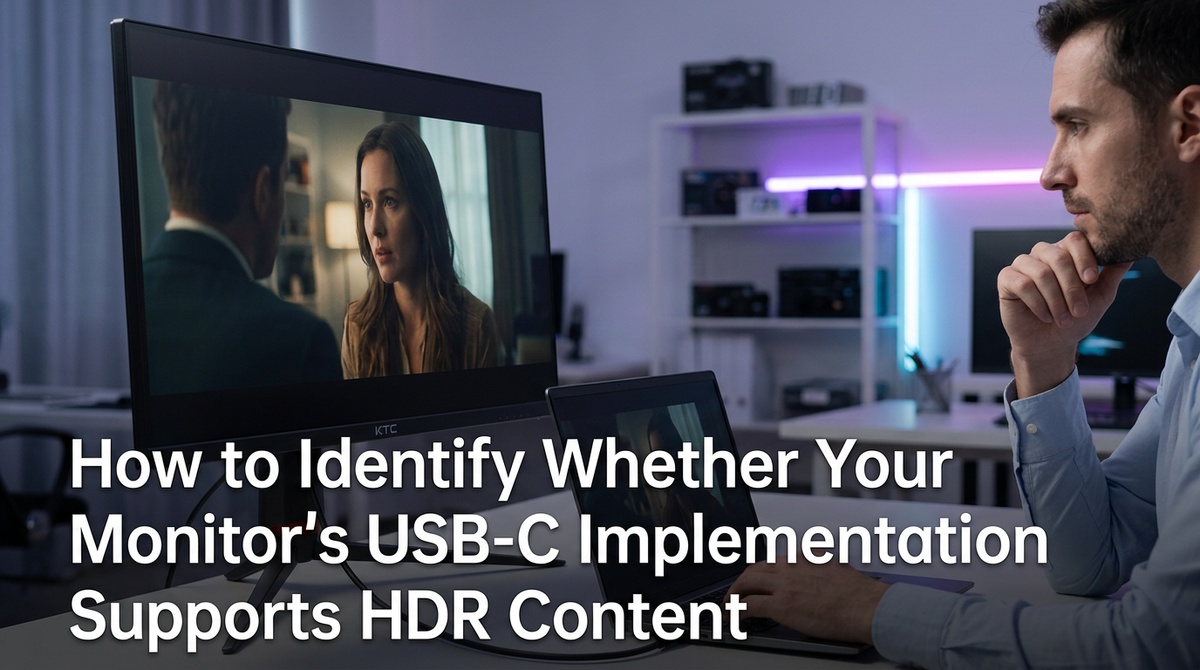 How to Identify Whether Your Monitor’s USB-C Implementation Supports HDR Content