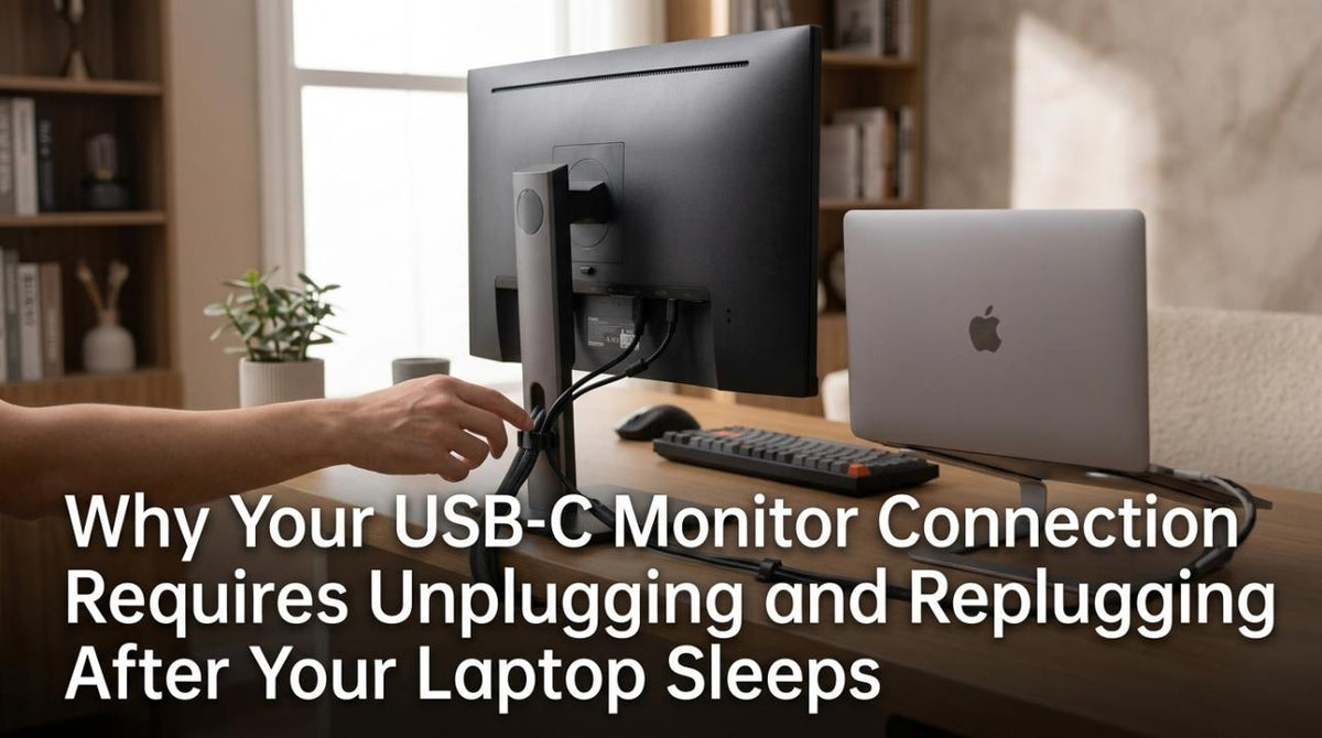 Why Your USB-C Monitor Connection Requires Unplugging and Replugging After Your Laptop Sleeps