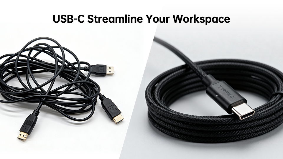 USB-C Streamline Your Workspace