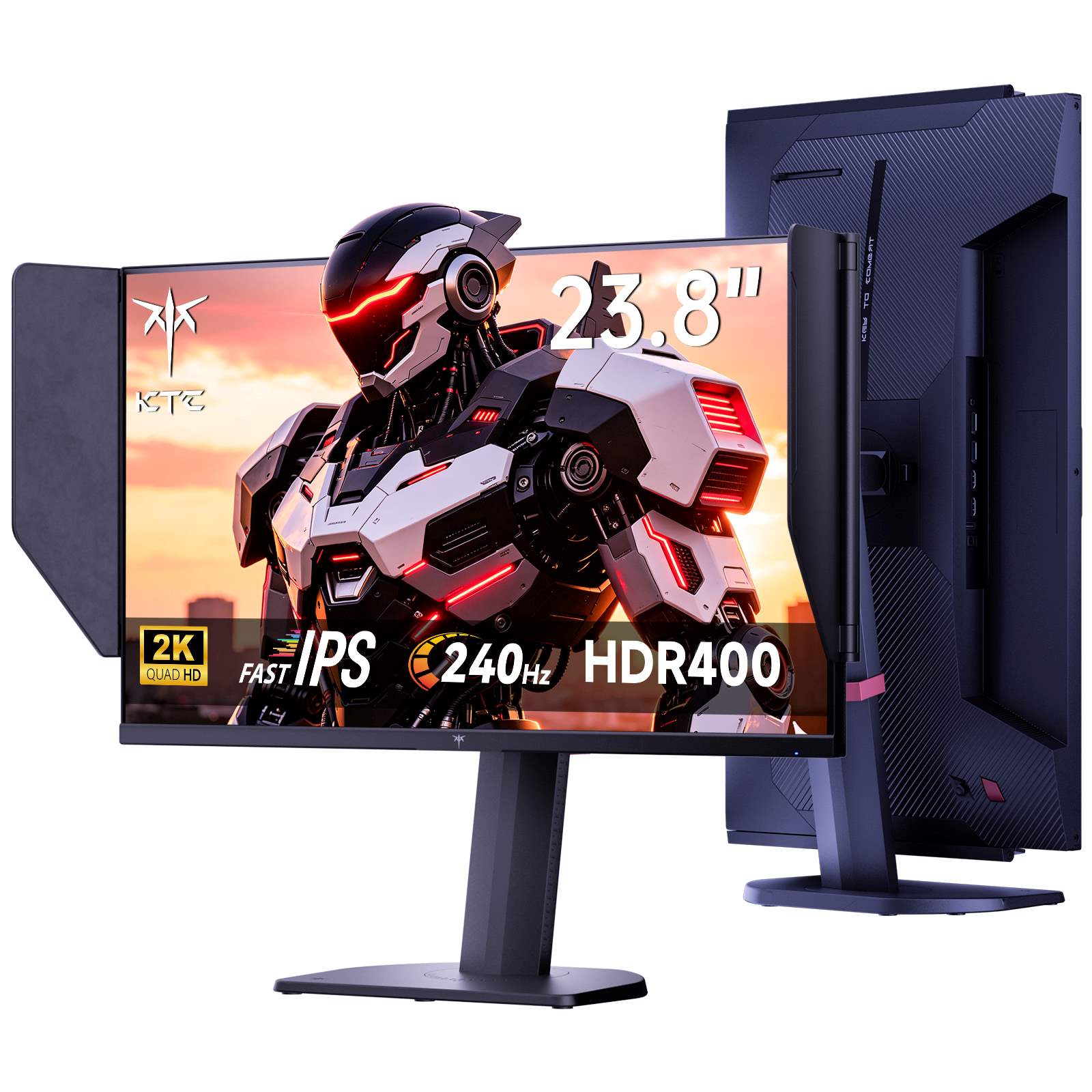 KTC 23.8" 2K 240Hz wtih Shielding Hood Gaming monitor丨24M1