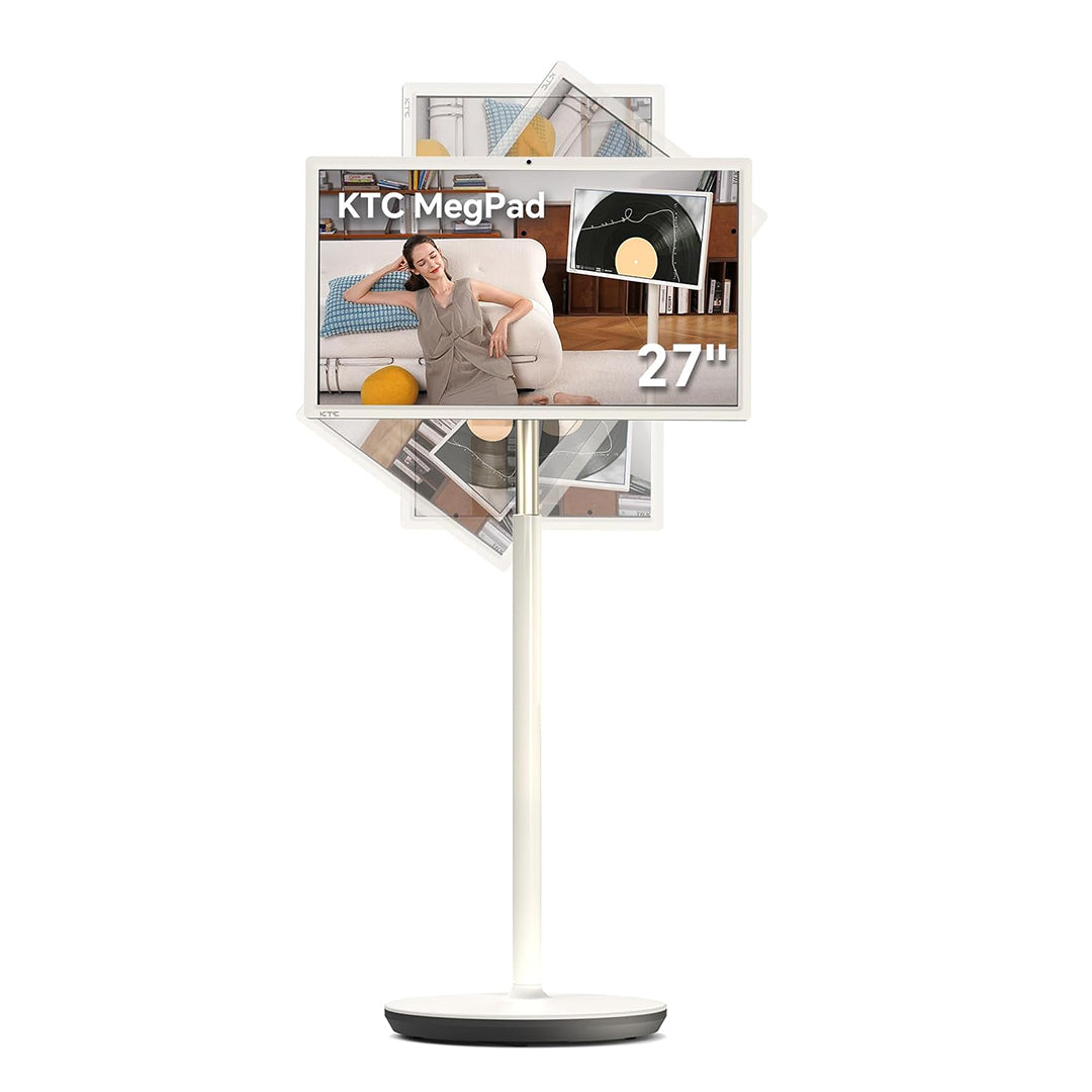 KTC 27" Touchscreen Monitor - Portable display with Android 14, perfect for travel and home use, featuring Google EDLA.