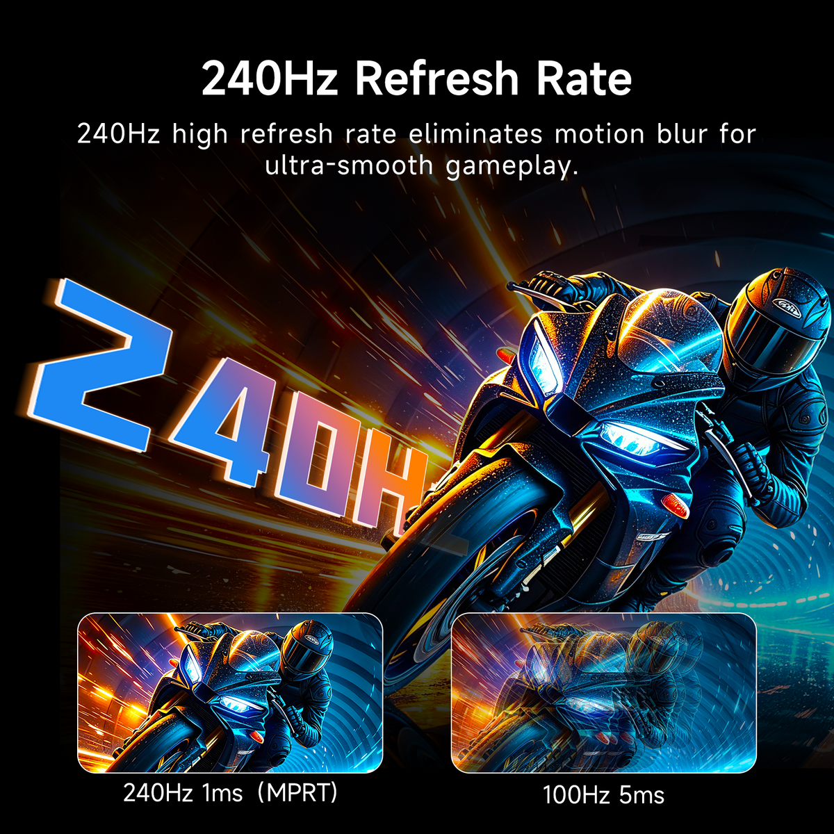 KTC 24.5" FHD 240Hz 1ms Wall Mount Gaming Monitor | H25T7-A