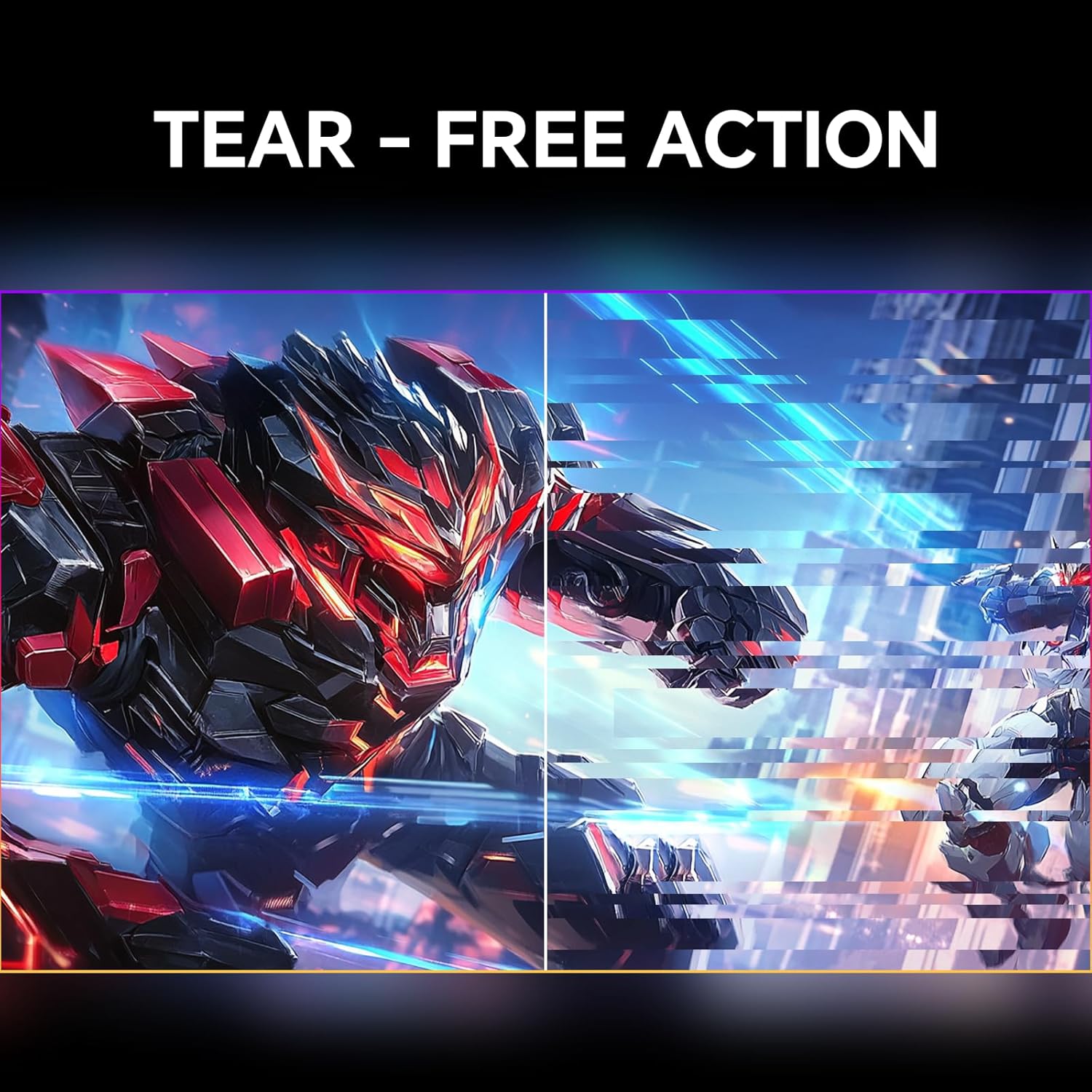 KTC 400Hz OC gaming monitor: tear-free action, sharp graphic vs. screen tearing
