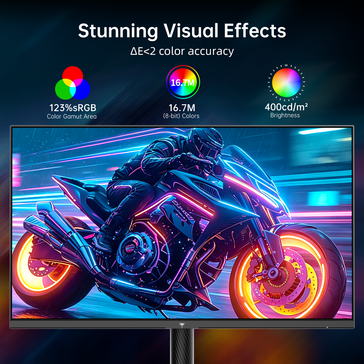 KTC 27" 2K 240Hz/275Hz OC Fast IPS Gaming Monitor | H27E6S