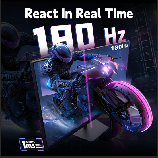 KTC 27" FHD 180Hz 1ms Wall Mount Gaming Monitor | H27F22