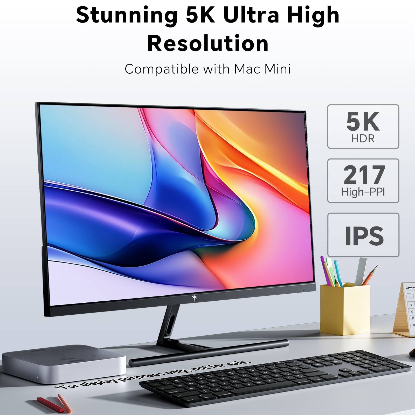 KTC 27" 5K@60Hz 2K@120Hz Home&Office Monitor | H27P3