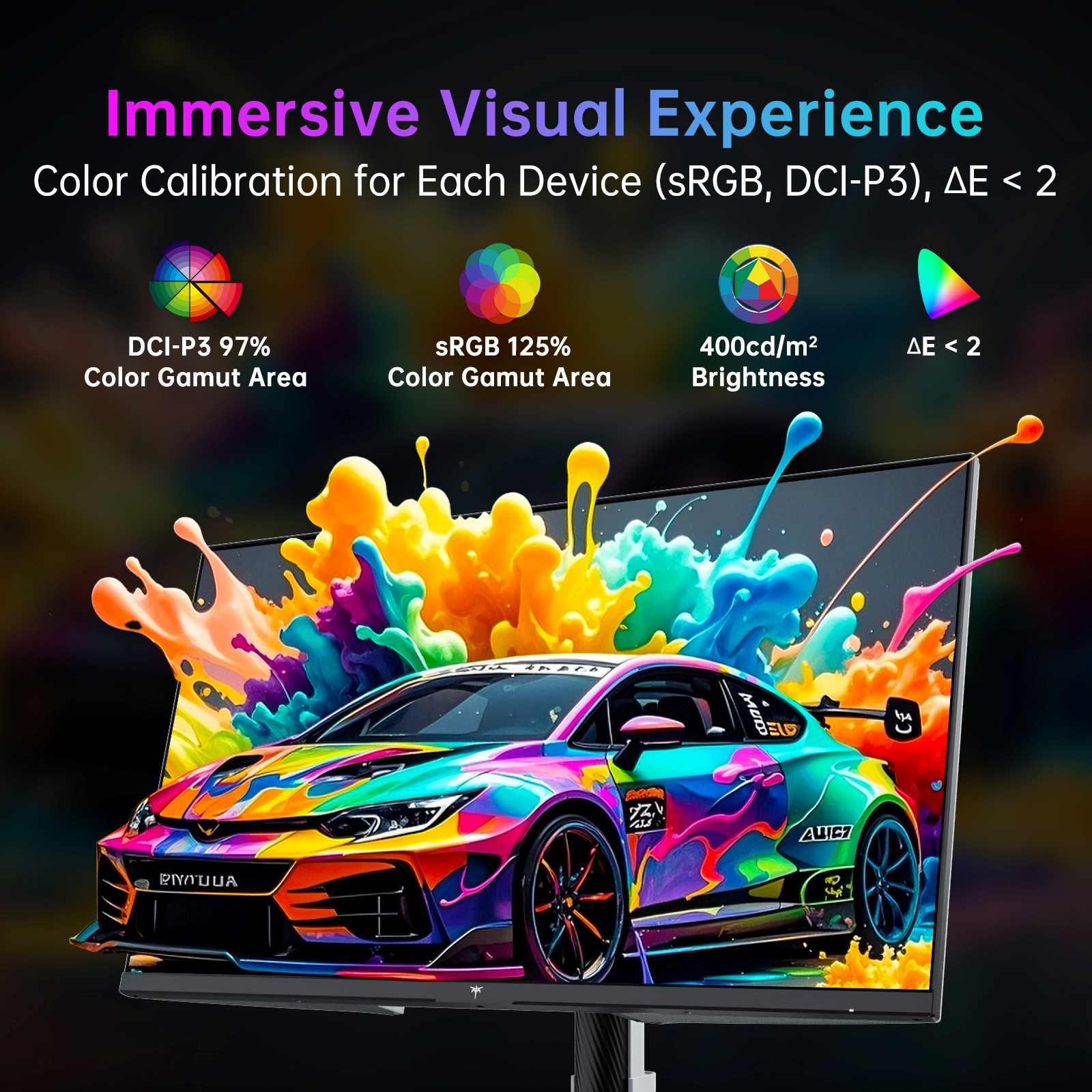 KTC 27" 4K 160Hz/320Hz 90W Gaming Monitor | H27P6