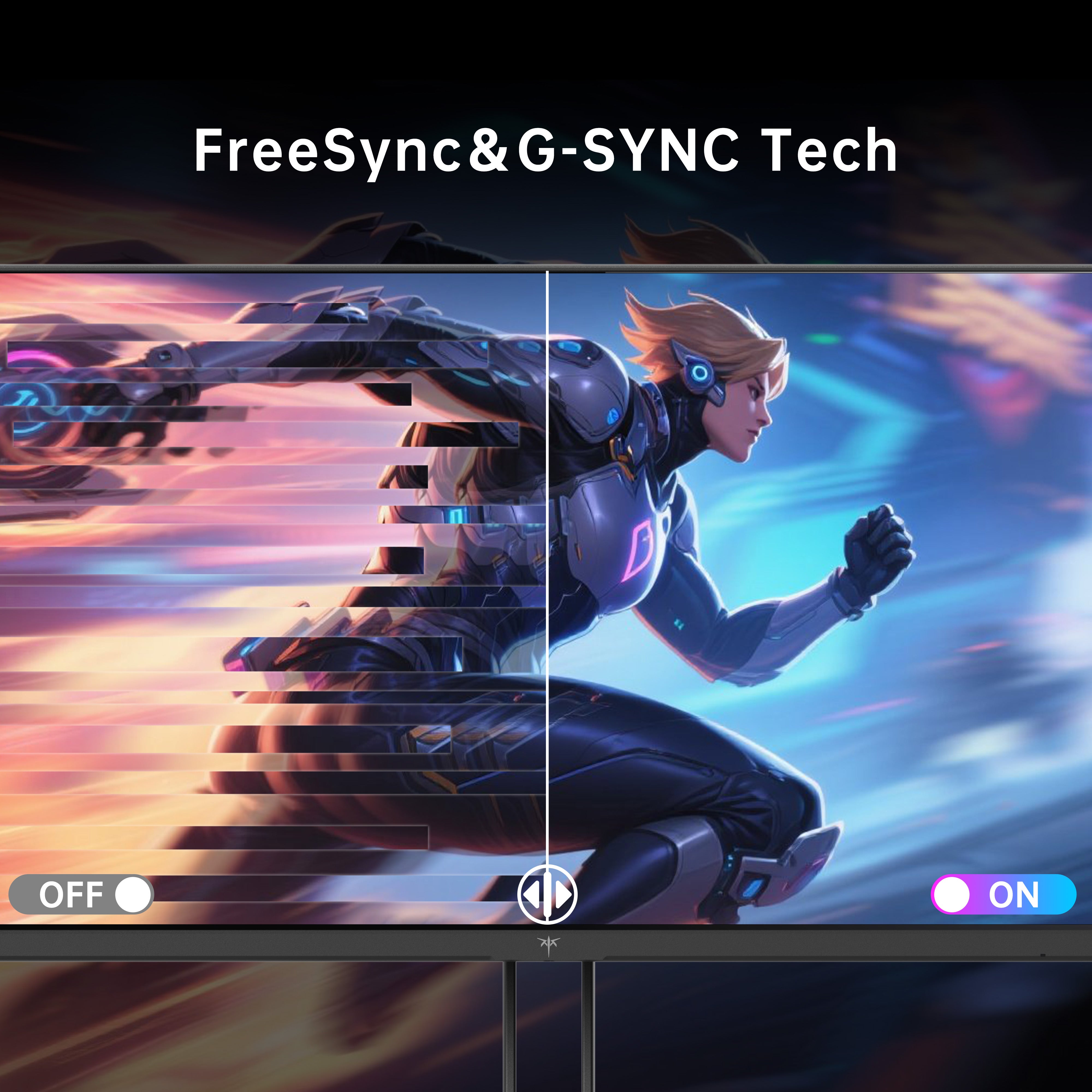 KTC 27" 210Hz Gaming Monitor with 2K&HDR400 for Esports Player