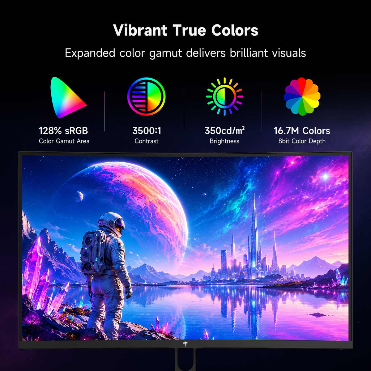 KTC 32" FHD 240Hz 1500R Curved Gaming Monitor | H32C5