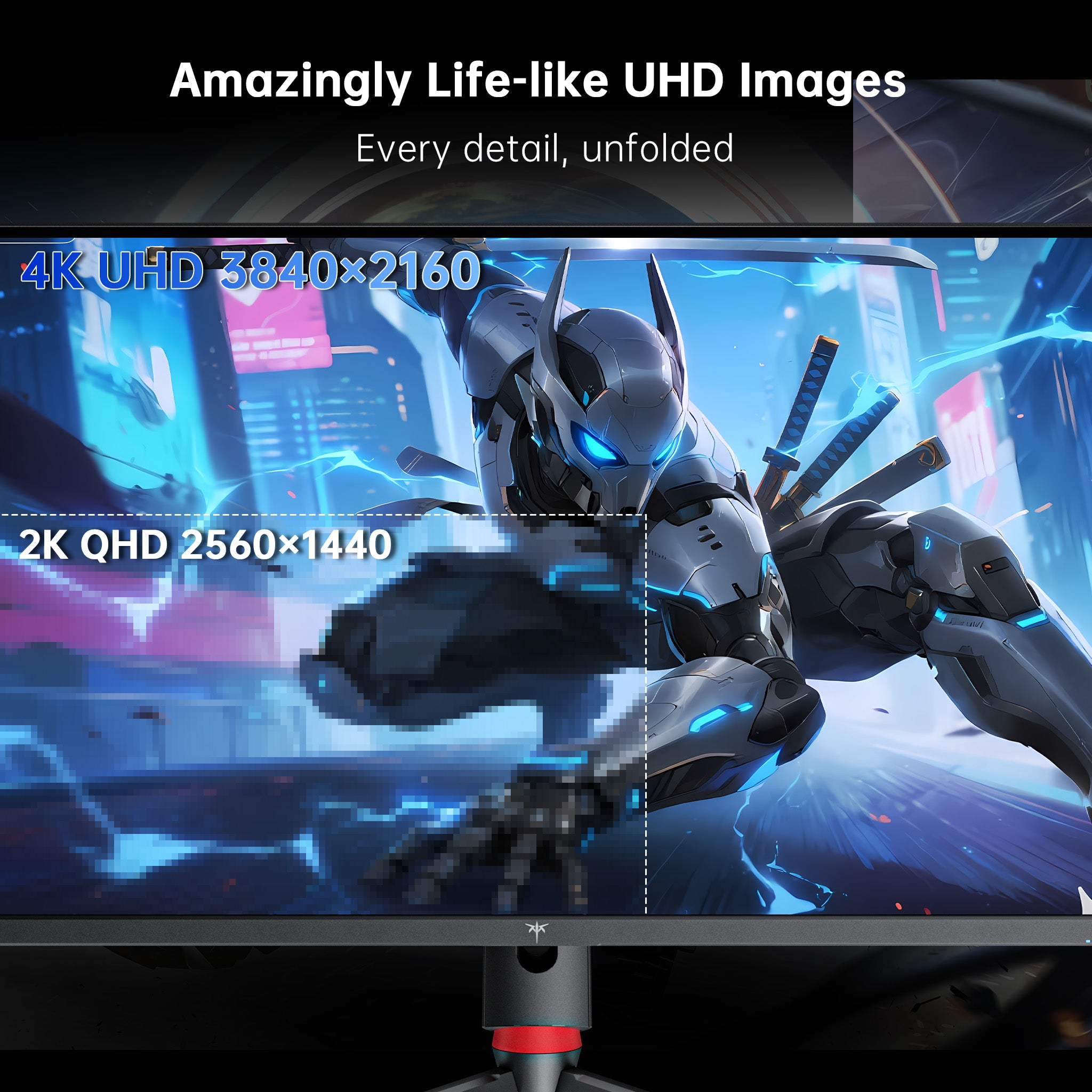 KTC 32" 4K 165Hz Gaming Monitor with Vesa Mount | H32P22P