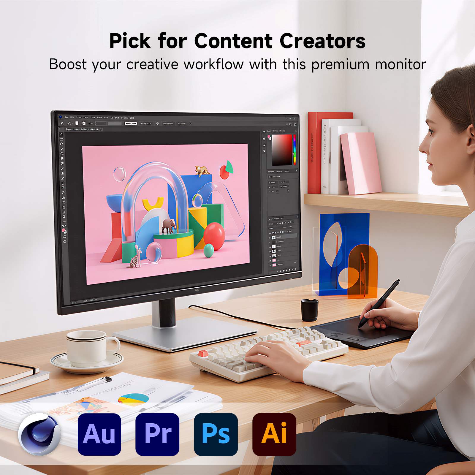 KTC 31.5" 4K UHD 60Hz Home&Office Monitor | H32U6