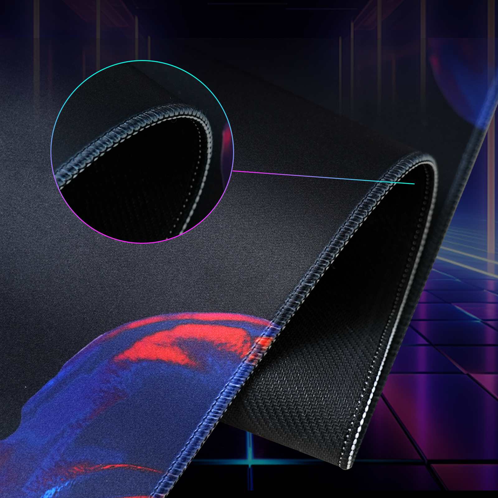 KTC Gaming MousePad with Anti-Slip, Smooth for Pro Gamers