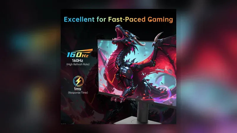 KTC 27-inch 4K HDR400 gaming monitor showing a colorful game scene
