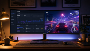 How to Split a 32:9 Super-Ultrawide Monitor Into Two Virtual 16:9 Displays