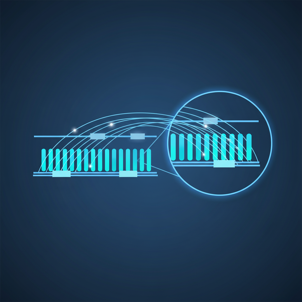 Fast IPS liquid crystal panel cross-section showing thin cell gap