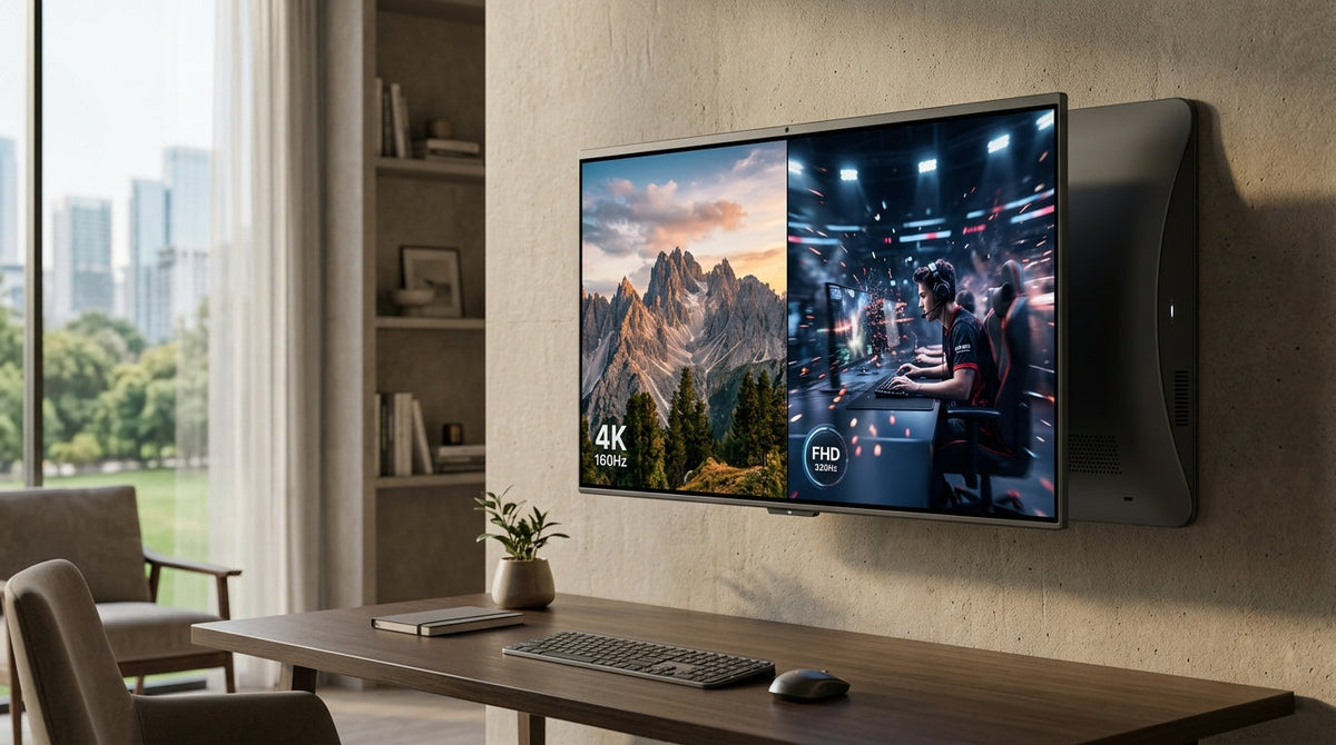 Dual Mode Monitor: 4K 160Hz or FHD 320Hz Explained