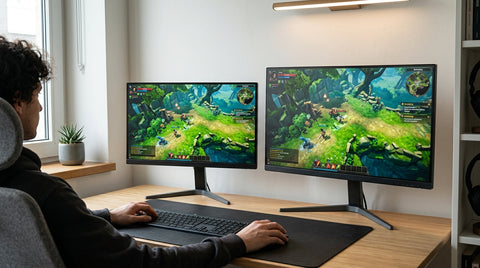 24-Inch vs 27-Inch Gaming Monitor: Size Guide 2026