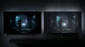Perceived Contrast in OLED Game Scenes: Why Black Level Beats Peak Nits
