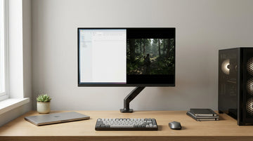 KVM Monitor Setup: Share One Display Between MacBook and Gaming PC