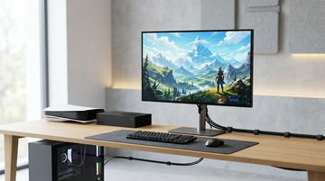 Best Desk Setup for PS5, Xbox, and PC Sharing One Monitor