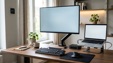 Hybrid Desk, KVM, and Smart Home Monitor Education Library