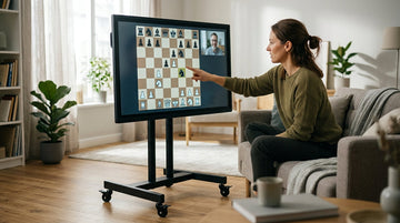 Using the MEGAPAD for Interactive Remote Chess and Board Games