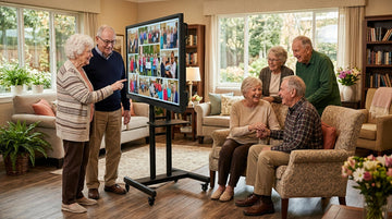 Rolling Smart Displays in Senior Living: Enhancing Resident Connectivity