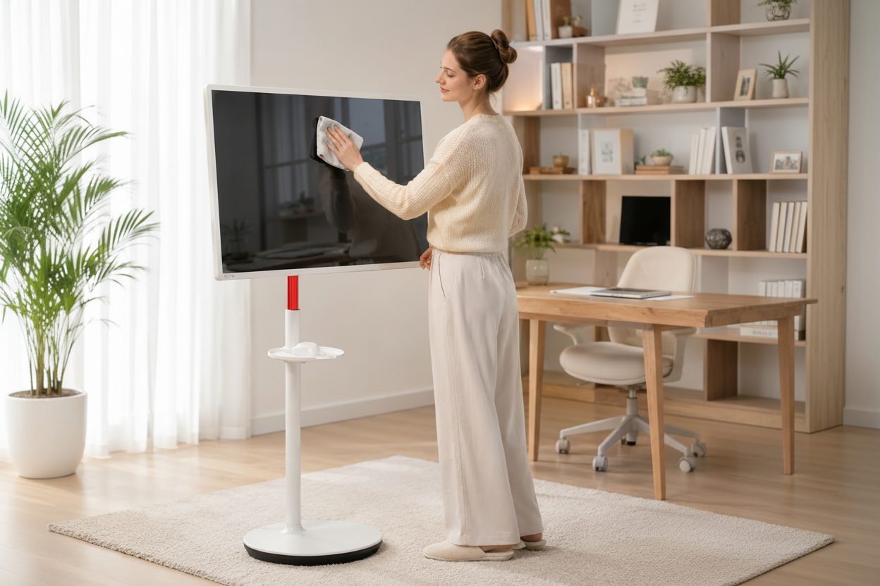 Safe Cleaning: How to Maintain the Coating on Your 32-inch Touch Panel