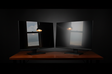 The Quest for Pure Contrast: Weighing Glossy vs. Matte Monitor Finishes