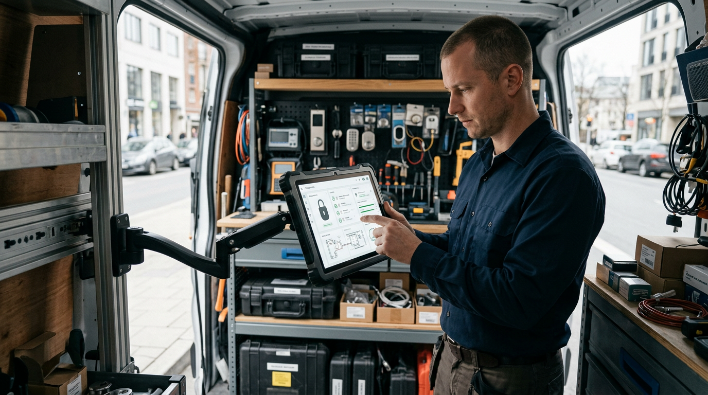 MegPad for 2026 Mobile Locksmithing: Rolling Diagnostic Hubs for Smart Security Systems cover
