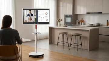Portable Smart Display for Kitchen and Home Office
