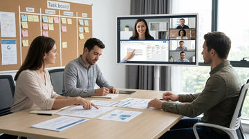 MegPad Workflows for Hybrid Team Collaboration