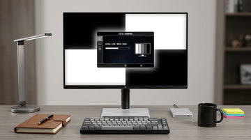 Mini-LED Local Dimming Settings for Mixed Desks