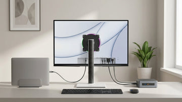 USB-C KVM Monitor for MacBook and Windows